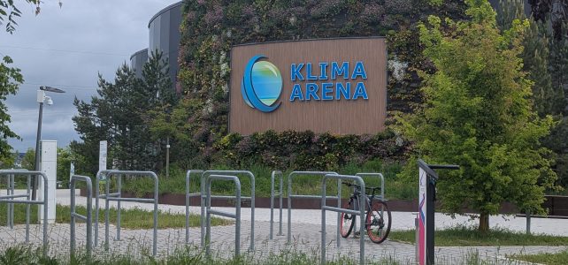 Besuch in der Klimaarena Besuch in der Klimaarena